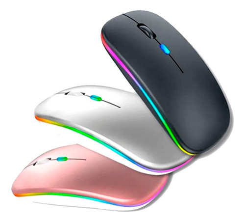 Mouse Bluetooth Bateria Interna Recarregável Longa Duração