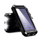 Cargador Solar Errbbic 20000mah Power Bank Dual Impermeable