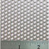 Parrilla Lámina Perforada 3mm Acero Carbon 1 X Medio Mt.