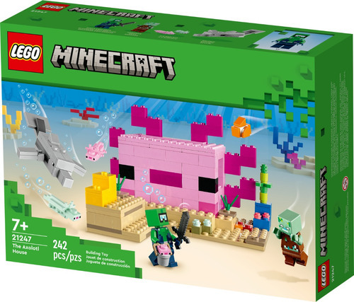 Lego Minecraft La Casa Axolote 21247