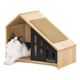 A4pet - Casa De Madera Para Gatos, Condominio Para Gatos De