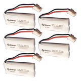 5pz - Pila Recargable Para Telefono Inalambrico 2.4 V 800mah