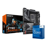 Kit Intel Core I7 13700k 13ª + Gigabyte Z790 D5 + 64gb Dd5  