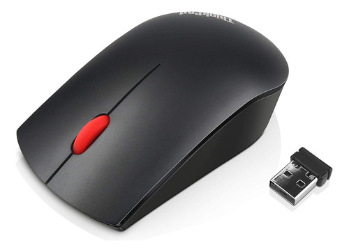 Mouse Inalambrico Negro Receptor Usb Para Lenovo Thinkpad