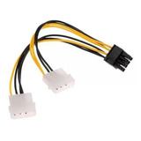 Adaptador Cabo Pci-e Molex Ide 6+2 Pinos Fonte 8 Pinos