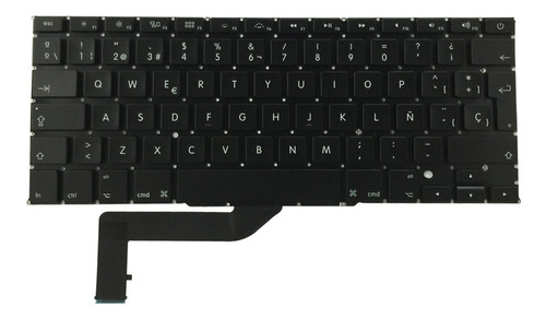 Teclado Para Macbook Pro 15 Retina A1398 2012 2013 2014 Esp