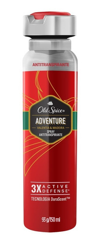6 Desodorante Old Spice Adventure 93 G 150 Ml 