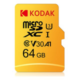 Micro Sd Kodak 64gb - Classe 10 - V30 - U3 - A1
