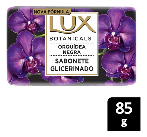 Sabonete Em Barra Lux Botanicals Orquídea Negra 85g