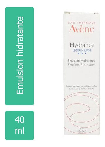 Avène Hydrance Tubo Con 40 Ml