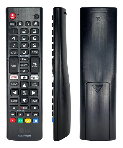 Control Compatible Con LG Smart Tv Akb75675304 Netflix/prime