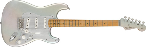 Fender H.e.r. Stratocaster - Guitarra Eléctrica, Brillo Cr.