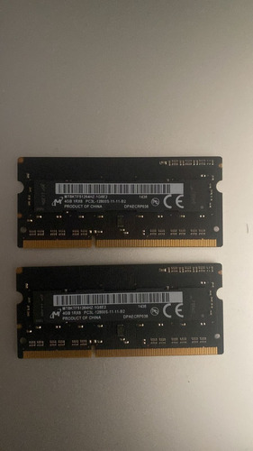 Memoria Ram Para iMac Original Pack De 8gb,  2 X 4gb