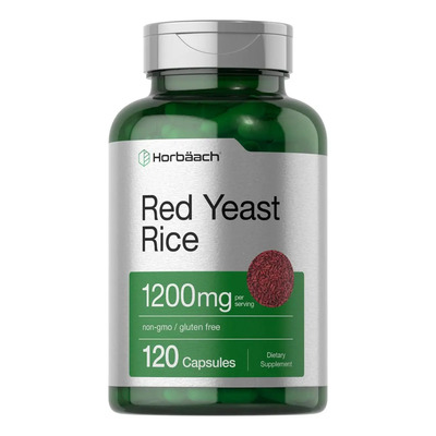 Suplemento Energético Horbaach Arroz Levadura Roja Red Yeast Rice 120 Comprimidos | Envío gratis