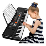 Piano Para Niños Con Micrófono, Teclado Electrónico Para Pri