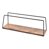 Espresso Drip Holder Wood Bottom Office Base 40,1x11cm