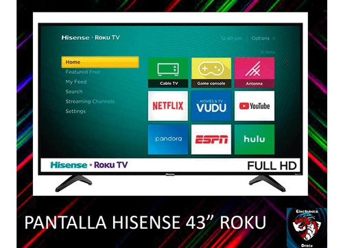 Smart Tv Hisense H4f Series 43h4030f Led Full Hd 43  