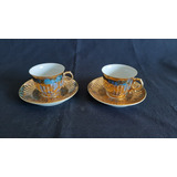 2 Tazas Cafe Antigua Porcelana - Cu10