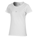 Remera Dama Wilson Training Running Padel Tenis Asfl70