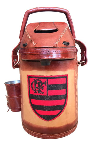 Garrafa Térmica Flamengo Rustica 2,5 L Terere Chimarrão 