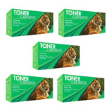 5 Pack Tóner Compatible Hp 85a 35a P1102w M1120 M1132 P1109w