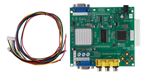 Adaptador Yuv Vga Cga/ega/rgb Para Video Hd De Juegos Arcade