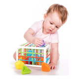 Juguete Montessori Sensory Cube De Motor Skill