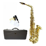 Saxofon Alto Silvertone Laqueado Con Estuche + Boquilla Full