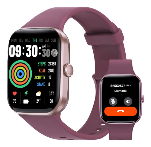Smartwatch 1.96 Reloj Inteligente Bluetooth Llamada Mujer