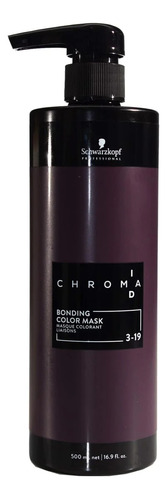 Mascarilla Bonding De Color 3-19 500ml Chroma Id Schwarzkopf