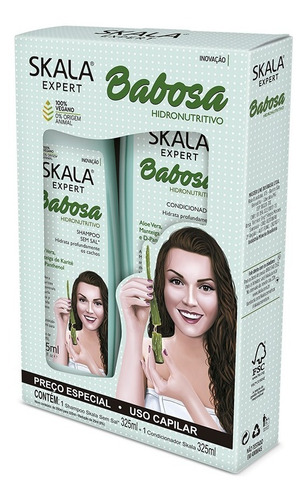 Kit Babosa Shampoo Y Acondicionador