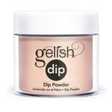 Gelish Dip Powder 23gr Polvo De Inmersion Taupe Model