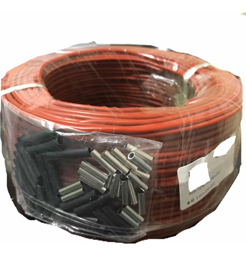 Resistencia De Silicona Con Fibra De Carbono 15mts De Largo