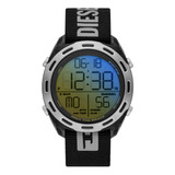 Reloj Para Hombre Diesel Crusher/gris Iridiscente