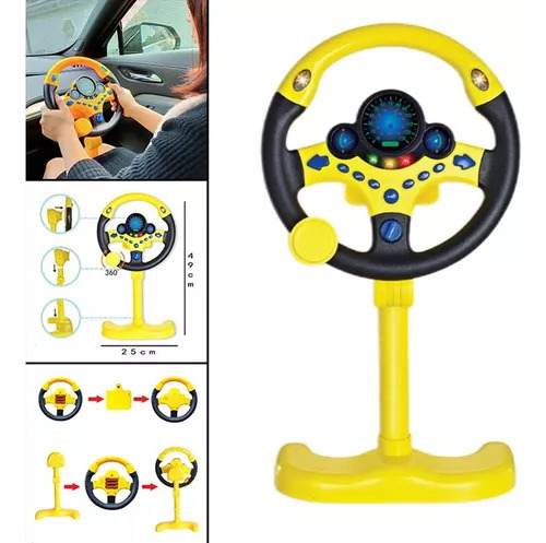 Volante Interactivo Para Niños Driver Musical Toy Sound