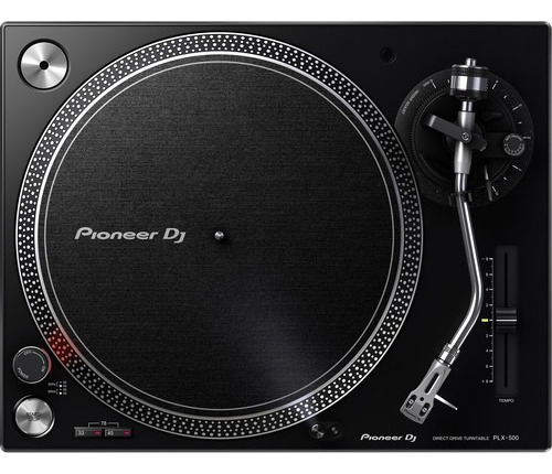 Bandeja Para Dj Pioneer Toca Discos Plx-500-k Color Negro