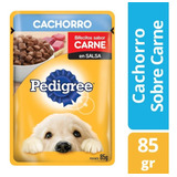 Pouch Pedigree Cachorro Carne En Salsa X 12 Unidades.