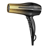 Secador De Pelo Remington (8d5951)  Black & Gold Glitte De