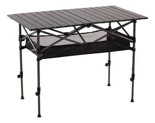 Mesa Dobravel Portatil Vira Maleta Camping Praia 120x55cm