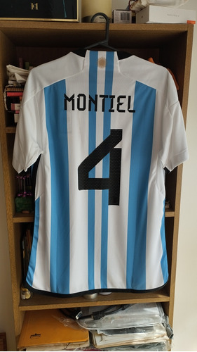 Camiseta Argentina Montiel 3 Estrellas 