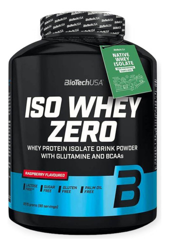 Iso Whey Zero 5 Libras 90 Servicios - Biotechusa 