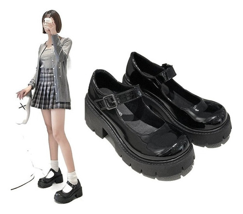 Zapatos De Plataforma Punk Gothic Lolita For Mujer