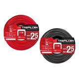 Pack 2 Cables Unipolar 2,5mm Normalizado Rojo Y Negro X 50m