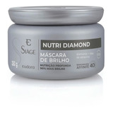 Máscara De Brilho Nutri Diamond Eudora Siàge 250g