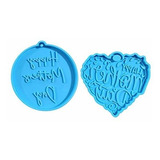 Mother's Day Silicone Mould ,mother's Day Heart Shaped Silic