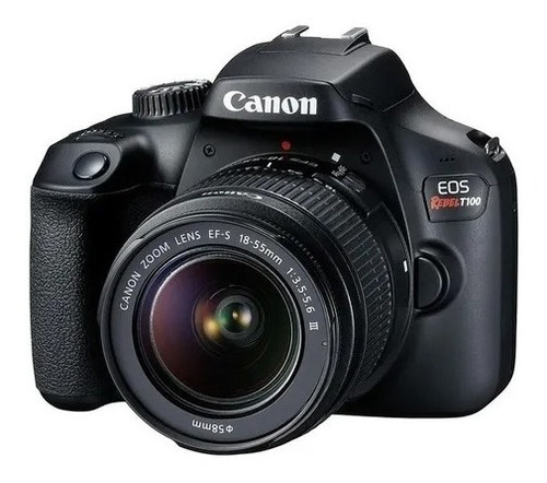  Canon Eos Rebel T100 + Lente 18-55mm + Lente 50mm Yongnuo 