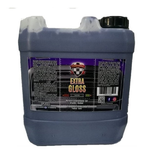 Gel Extra Gloss 5 Lts Ternnova Neumaticos Plastico Silicona