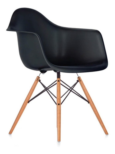 Sitial Butaca Eames Blanco O Negro 