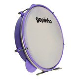 Pandeiro Infantil Gopinho 8  Reels Lilas (628gprl)