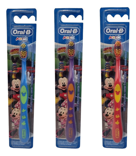Cepillo Dental Infantil Oral B Cabezal 30 Suave (3 Piezas) 